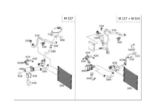 Air Pump, Water Pump and Detachable Body Components for 2018 Mercedes-Benz CLS 63 AMG&reg; S #0