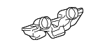 5584452010 - Body: Center Duct for Toyota: Echo Image
