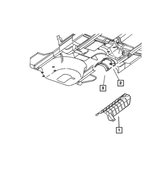 4878869AA - Exhaust: Heat Shield for Chrysler: Sebring | Dodge: Stratus Image