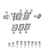 68571583AA - Frame, Bumper and Fascia: Electric Drive Motor Skid Plate for Mopar Image