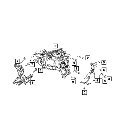 Power Transfer Unit Assembly for 2015 Jeep Renegade #1