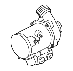 11515A05704 - Cooling System: Water Pump for BMW: 1 Series M, 128i, 135i, 135is, 325i, 325xi, 328i, 328i xDrive, 328xi, 330i, 330xi, 335i, 335i xDrive, 335is, 335xi, 530i, 535i, 535i GT, 535i GT xDrive, 535i xDrive, 535xi, 540i, 640i, 640i Gran Coupe, 640i xDrive, 640i xDrive Gran Coupe, 740i, 740Li, 740Li xDrive, ActiveHybrid 5, ActiveHybrid 7, X1, X3, X4, X5, X6, Z4 Image