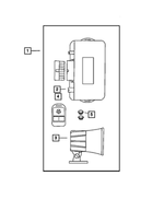 5012164AA - Mopar Accessories - Component Parts: Security Alarm Module for Mopar Image