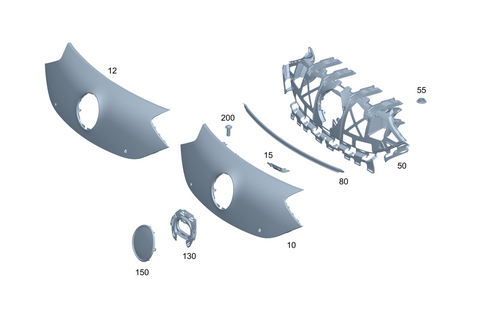 Radiator Grille for 2023 Mercedes-Benz EQE AMG #0