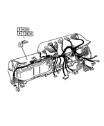 56045768AH - Electrical: Instrument Panel Wiring for Dodge: Ram 1500, Ram 2500, Ram 3500 Image