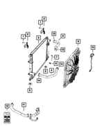 5137723AA - Cooling: Radiator Drain Hose for Mopar Image image