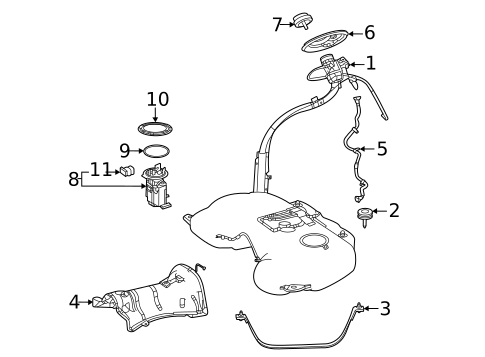 Emission Components for 2025 Mercedes-Benz GLE63 AMG S #2