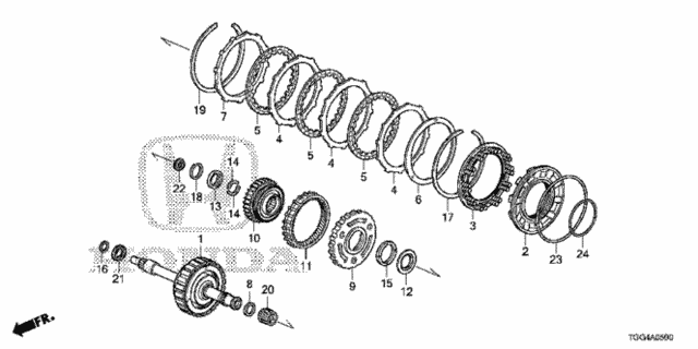 AT Forward Clutch for 2018 Honda Civic #0