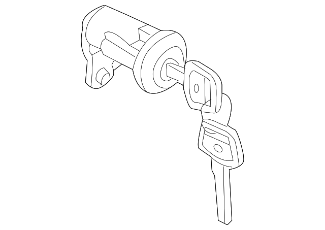 Cylinder & Keys - Nissan (K3477-9FM0A)