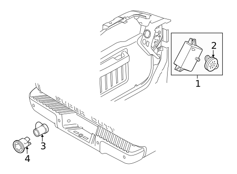 Parking Aid for 2012 Ford F-250 Super Duty #0