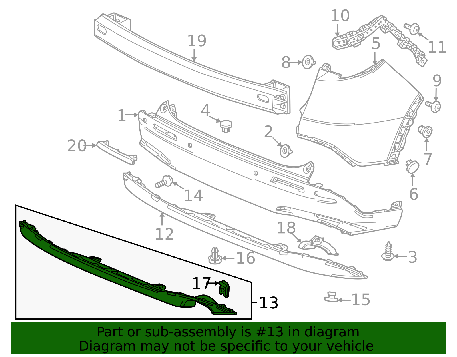 71560-3W0-A30ZA - Valance Panel 2023-2026 Honda HR-V | Honda Parts