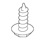 9390345480 - Body: Bumper Cover Screw for Honda Image