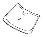 LR061421 - : Windshield for Land-Rover Image