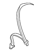 4B5857805CV04 - Electrical: Rear Belt Assembly for Audi: A6, A6 Quattro, S6 Image