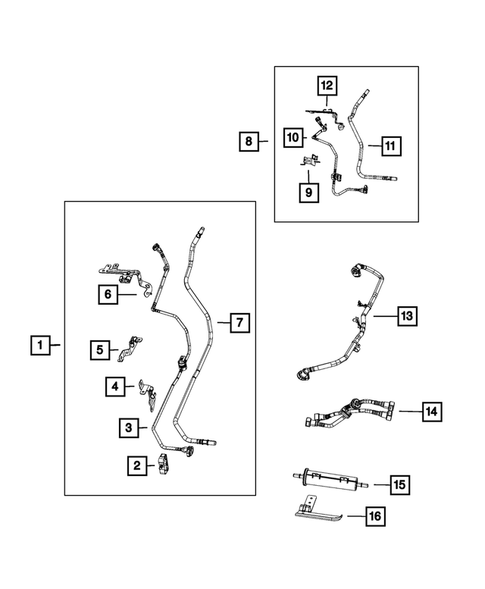Emission Harness for 2023 Jeep Wrangler #0