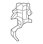 71206TGGA00 - Body: Air Guide for Honda: Civic Image