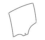 51357259819 - Body: Door Glass for BMW: 320i, 320i xDrive, 328d, 328d xDrive, 328i, 328i xDrive, 330e, 330i, 330i xDrive, 335i, 335i xDrive, 340i, 340i xDrive, ActiveHybrid 3, M3 Image