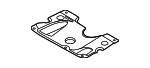 51755A2EB50 - Body: Floor Pan Splash Shield for Mini Image