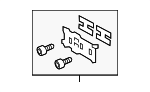 8V4898343B - Body: Repair Kit for Audi Image