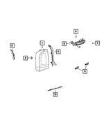 68196293AD - Electrical: Tail Stop Turn Lamp, Left for Mopar Image