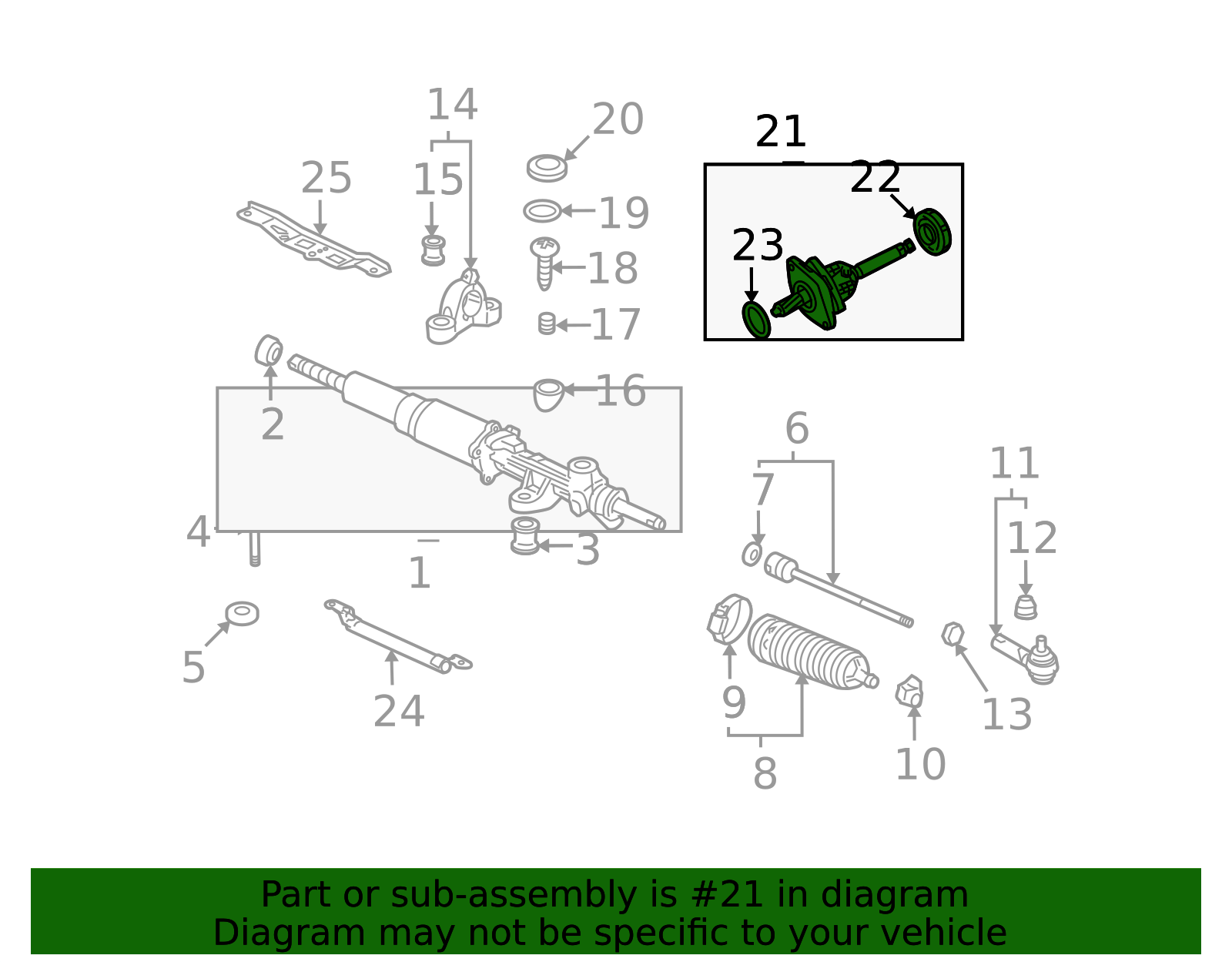 53101-S2A-A03 - 2004-2009 Honda S2000 - Sensor Assembly Torque