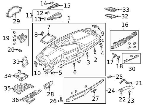 Instrument Panel for 2018 Audi RS5 #0