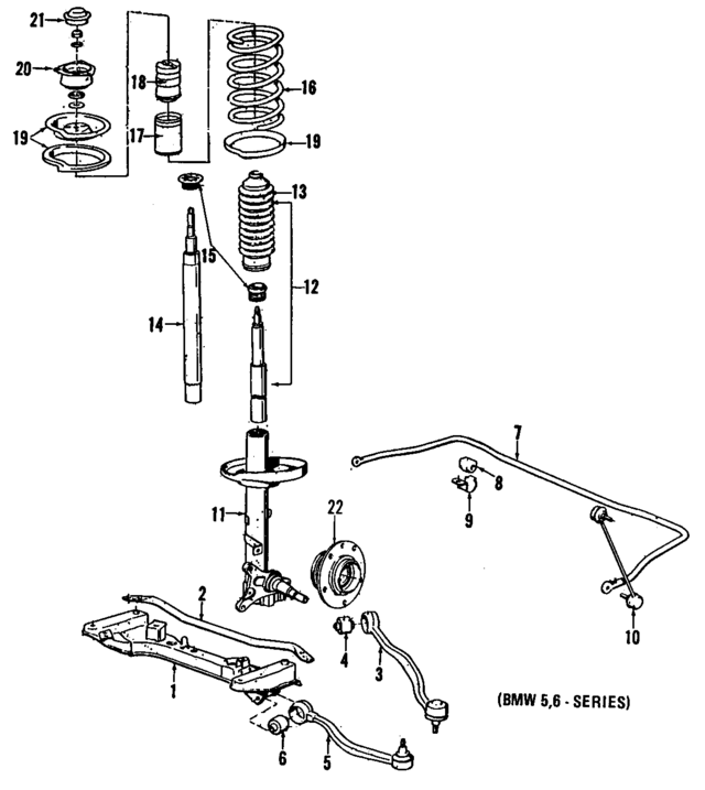31321128548 - Suspension: Boots for BMW Image