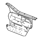 5KV54XDVAE - Body: Door Trim Panel for Jeep: Wrangler Image