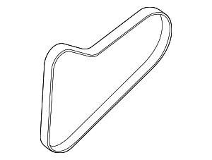 252122S000 - : Serpentine Belt for Hyundai Image