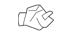 2097500497 - Body: Deck Lid Stop Buffer for Mercedes-Benz Image