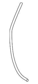 9006833332 - Body: Washer Hose for Toyota: RAV4, RAV4 Prime, Venza Image