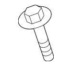 90119A0100 - Body: Wiper Linkage Bolt for Scion: iQ | Toyota: 4Runner, bZ4X, Corolla, Corolla Cross, Crown, Crown Signia, GR Corolla, Grand Highlander, Highlander, Land Cruiser, Mirai, Prius, Prius AWD-e, Prius C, Prius Prime, Prius V, RAV4, RAV4 Prime, Sequoia, Sienna, Tacoma, Tundra, Venza Image