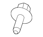 90119A0156 - Body: Washer Reservoir Bolt for Toyota: Corolla, Grand Highlander, Highlander, RAV4, RAV4 Prime, Sequoia, Sienna, Tacoma, Tundra Image