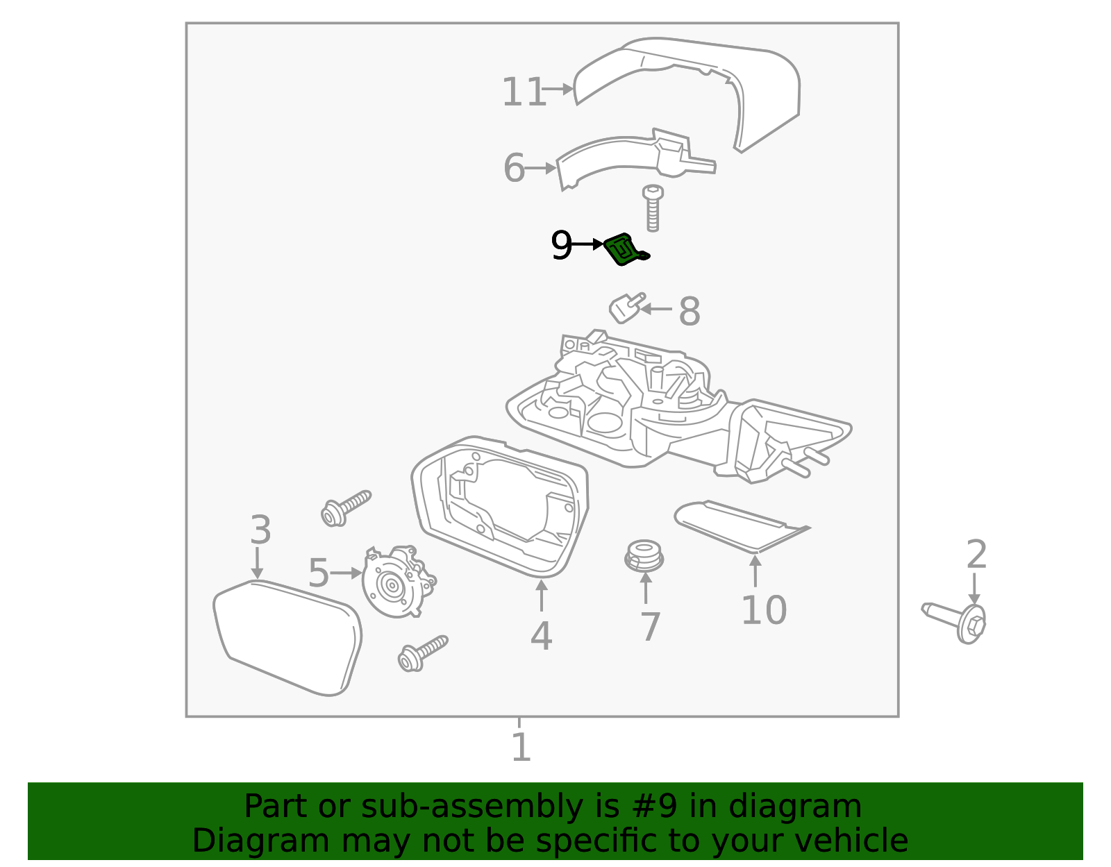 2020-2024 Ford Explorer | Overhead Console | LB5Z-78519A70-DAD | Walls