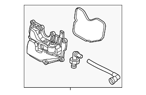 LX6Z6A785A - Emission System: Vapor Canister Purge Valve Assembly for Ford Image