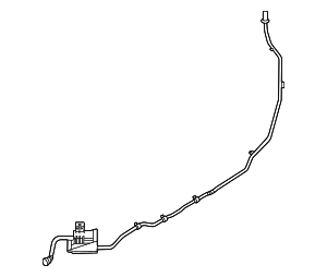 NZ6Z9D333C - Emission System: Evaporative Emissions System Lines for Ford Image