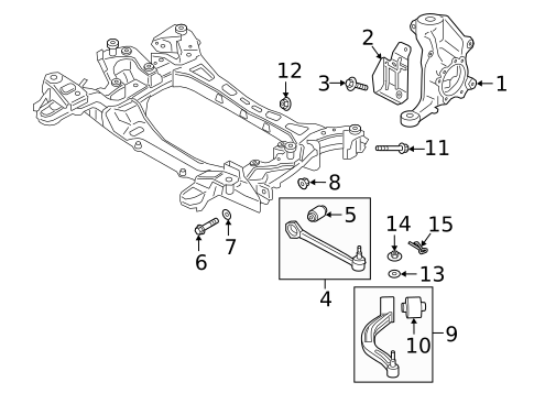 Suspension Components for 2020 Kia Stinger #0