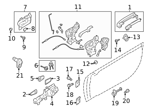 Door for 2015 Subaru BRZ #1