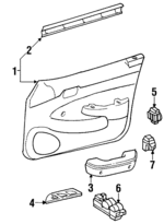 16636634 - Body: Door Trim Panel for GM Image