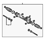4425008041 - Steering: Rack and Pinion for Toyota: Sienna Image