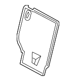 ERG500021SMS - Body: Back Panel for Land Rover: LR3, Range Rover Sport Image