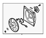 253803F500 - Cooling System: Fan Assembly for Kia: Amanti Image