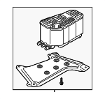 4K0201797N - Emission System: Vapor Canister for Audi Image