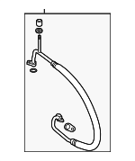 YF38186 - HVAC: Motorcraftâ„¢ A/C Refrigerant Suction Hose for Ford Image