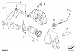 34211166238 - : Repair Set Brake Caliper for BMW Image