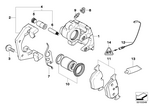 34211166238 - : Repair Set Brake Caliper for BMW Image