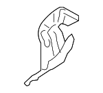 30722423 - Body: Upper Reinforced Upper Bracket for Volvo: C30, S40, V50 Image