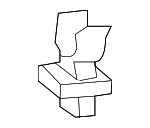 5345252050 - Body: Support Rod Holder for Toyota: Prius C Image