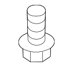 90105A0068 - Body: Hinge Bolt for Scion: iM, iQ, xB | Toyota: 4Runner, Avalon, bZ4X, C-HR, Camry, Corolla, Corolla Cross, Corolla iM, Crown, Crown Signia, FJ Cruiser, GR Corolla, Grand Highlander, Highlander, Land Cruiser, Mirai, Prius, Prius C, Prius Prime, Prius V, RAV4, RAV4 Prime, Sequoia, Sienna, Tacoma, Tundra, Venza Image