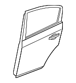 H21019AAMA - Body: Door Shell for Nissan Image